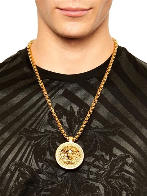 mens designer bracelets versace|versace necklace for men.